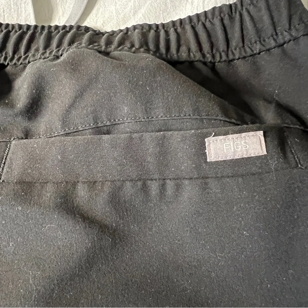 Figs Tansen Jogger Scrub Pants Black Men's Size L  MXXSW2004
